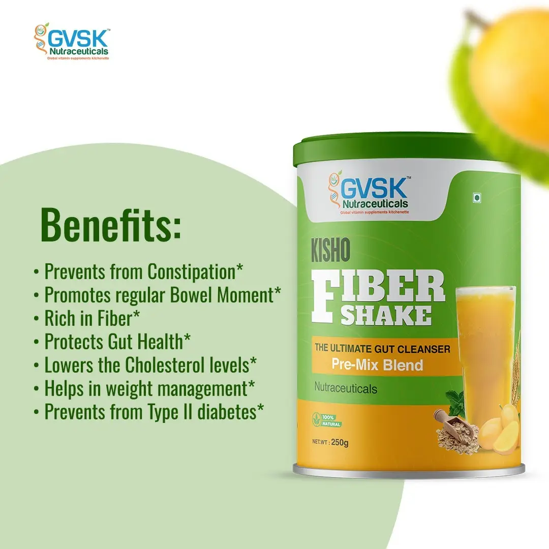 KISHO FIBER SHAKE (250gm pack) - Image 2