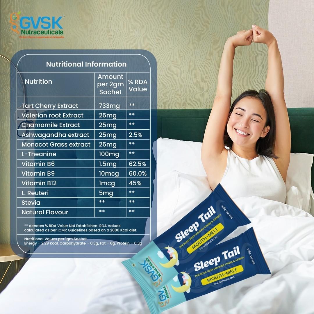 SLEEP TAIL (30 Melt in Mouth sachets) - Image 4